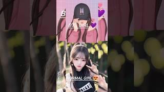 BTS girlv/s Normal girl choose your sideamazing collection️#viralvideo#shorts#trending#coco#bts