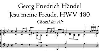 G.F. Handel - Jesu meine Freude, HWV 480 - Stumm Organ, Bad Sobernheim, Hauptwerk