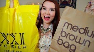 Fall Fashion Haul! American Apparel, Forever 21, Bloomie's & Steve Madden | Lindsey Hughes