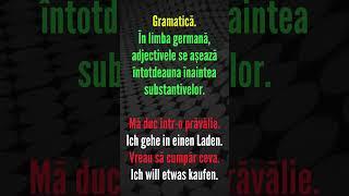  Germană scurtă – 20  #germană #polyglot #vocabular #cursonline