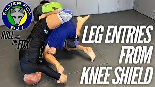 Leg Lock entries from Knee Shield  S:5-Ep:22 #ROLLwithTheFOX