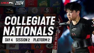 2024 USAPL Collegiate Nationals  |  Day 4 - Session 2 - Platform 2 | M-R 110 - 125 kg