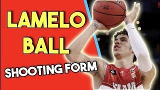 LaMelo Ball Basketball Shooting Form