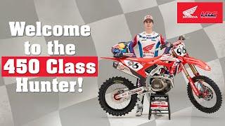 Welcome to the 450 Class, Hunter Lawrence! 