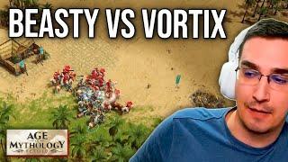 Beasty vs Vortix in Age of Mythology: Retold