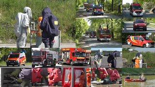 [ABC-Alarm bei Remondis] Katastrophenschutz-Übung der Kreisfeuerwehr Bereitschaft Osnabrück Nord