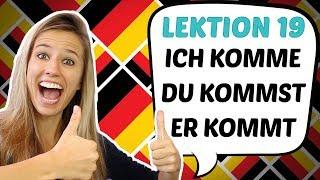 GERMAN LESSON 19: EASY Conjugation of German REGULAR VERBS (+ Personal Pronouns)