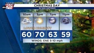 Quiet Christmas Day, patchy fog returns Thursday morning ~ Mia