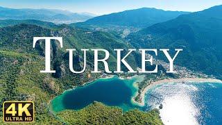 TURKEY 4K UHD - Amazing Beautiful Nature Scenery with Relaxing Music for Stress Relief