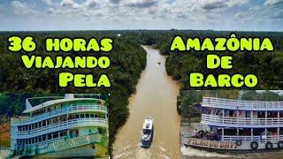 36 HORAS DE VIAGEM DE BARCO DE MANAUS A TEFÉ/INTERIOR  NA SELVA AMAZÔNICA.