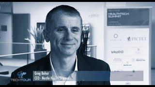 Tech Tour Healthtech Summit 2016 Interview with Greg Behar, CEO of Nestlé Health Science