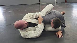 Straight Arm Lock from Entangled Arm Guard/Overhook Arm Guard