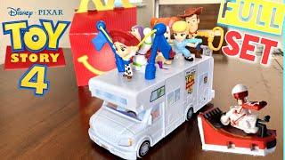 Full Set Toy Story 4 Happy Meal Toys McDonald’s RV