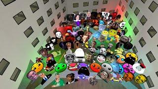 All Full Nico's Nextbots Update, 2d Nextbot Gmod  in the Liminal Hotel !!!