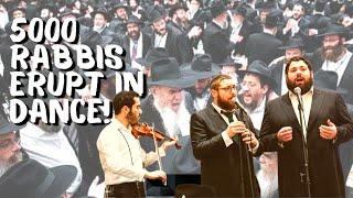 Spontaneous Dancing at the Kinus Hashluchim Melava Malka: Rosh Chodesh Kislev Song