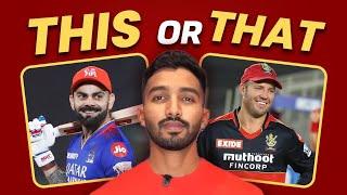 "Virat Kohli OR ABD" THIS OR THAT ft. Devdutt Padikkal | IND VS AUS