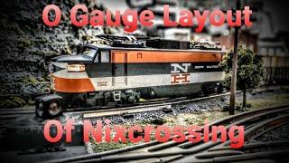 JPVideos and I check out Nixcrossing O Scale layout and more.