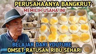 IDE USAHA MODAL KECIL LIHAT DARI YOUTUBE  NEMU USAHA INI OMSET RATUSAN RIBU SEHARI/SATE TELOR PUYUH