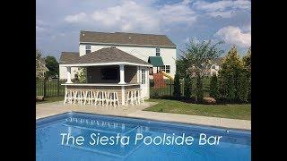 Siesta Poolside Bar Tour | New Holland, PA | Homestead Structures Siesta Pool Houses