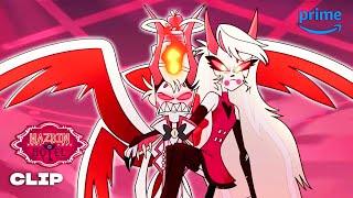 Lucifer Morningstar Fights Adam | Hazbin Hotel | Prime Video