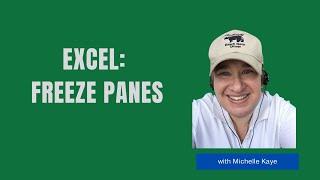 Excel - Freeze Panes