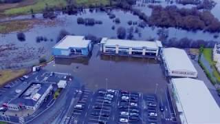 Flooding in Carrick on Shannon Ireland 26Feb2020