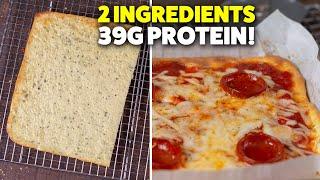 Easy Cottage Cheese Flatbread or Wraps | 2 Ingredients & High Protein