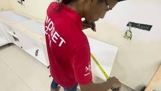 Cara  Check Square Potongan Board