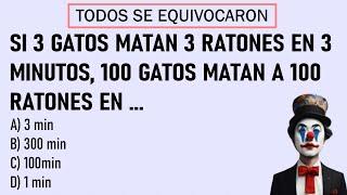 3 PREGUNTAS DE RAZONAMIENTO LÓGICO - Nivel 1 - Prof. Bruno Colmenares