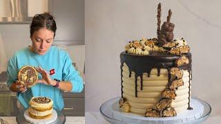 Decorate a Cake with Me  Join as I put together an Oh Henry cake in real time!