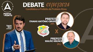 DEBATE DOS CANDIDATOS A PREFEITO DE PROTÁSIO ALVES