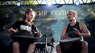 Pasha Aeon & Karnash - Handpan & Djembe music flow