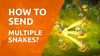 How to combine Snaking and Multiselect? | Mushroom Wars 2