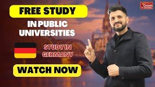 Study for FREE in Germany (Public Universities) | Crown Immigration