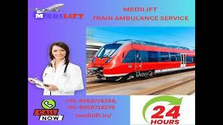 Medilift Train Ambulance Service in Kolkata and Bangalore offer Ventilator Setup