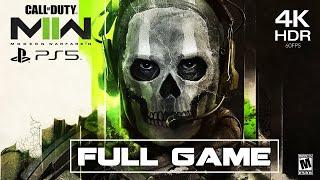 CALL OF DUTY MODERN WARFARE 2- PS5 Full Gameplay Walkthrough (Full Game ) [4K 60FPS HDR]