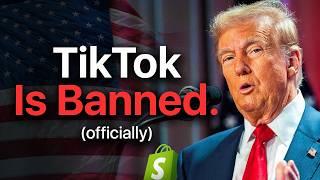 TikTok Just Got Banned Shopify Dropshipping…