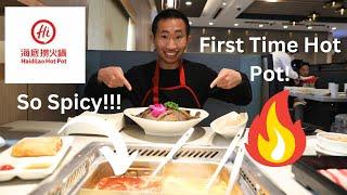 FIRST TIME Trying Haidilao Hot Pot | SHOCKING Experience!!!