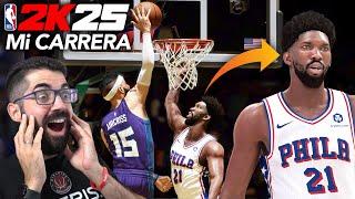 ¡AIRCRISS le HUMILLA a JOEL EMBIID! - NBA 2K25 MI CARRERA #9