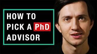 2. Choose Your PhD Advisor: Everything Explained