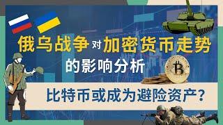 俄乌战争对加密货币走势的影响分析丨比特币或成为避险资产丨加密币避险工具