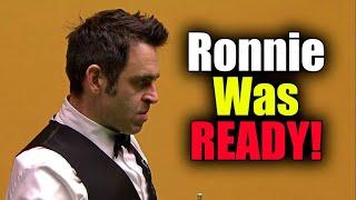 Ronnie O'Sullivan Returns to the Crucible After a Year Hiatus!