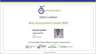 Risk Assessment under BRC