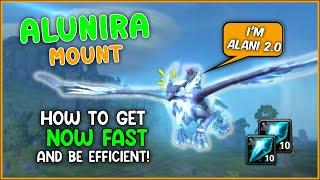 How to Get Alunira Mount! The MOST Efficient Farm for Crackling Shards | TWW