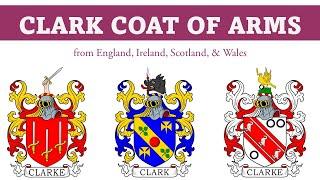 Clark Coat of Arms & Family Crest - Symbols, Bearers, History