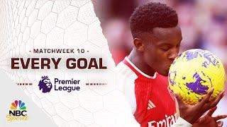 Every Premier League goal from Matchweek 10 (2023-24) | NBC Sports