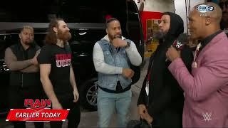 El Bloodline destroza a Elias antes de empezar el Show - WWE RAW 5 de Diciembre 2022 Español Latino