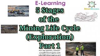 Stages of Mine Cycle_Exploration_Prospecting stage_Life cycle of mine (Part 1)