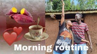 OUR AFRICAN VILLAGE MORNING ROUTINE ||