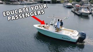 Educating Boat Passengers On What To Expect